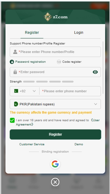 Register z7